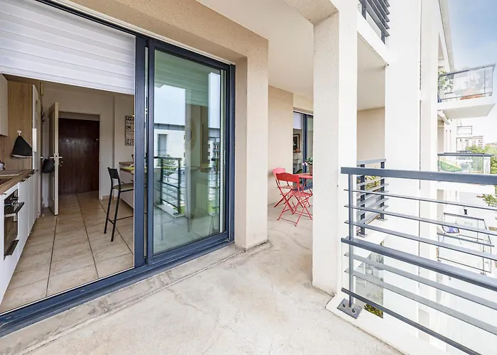 L'aragon - Wifi - Balcon Vue La Maine Apartament *